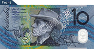قیمت دلار استرالیا - 10 دلار استرالیا